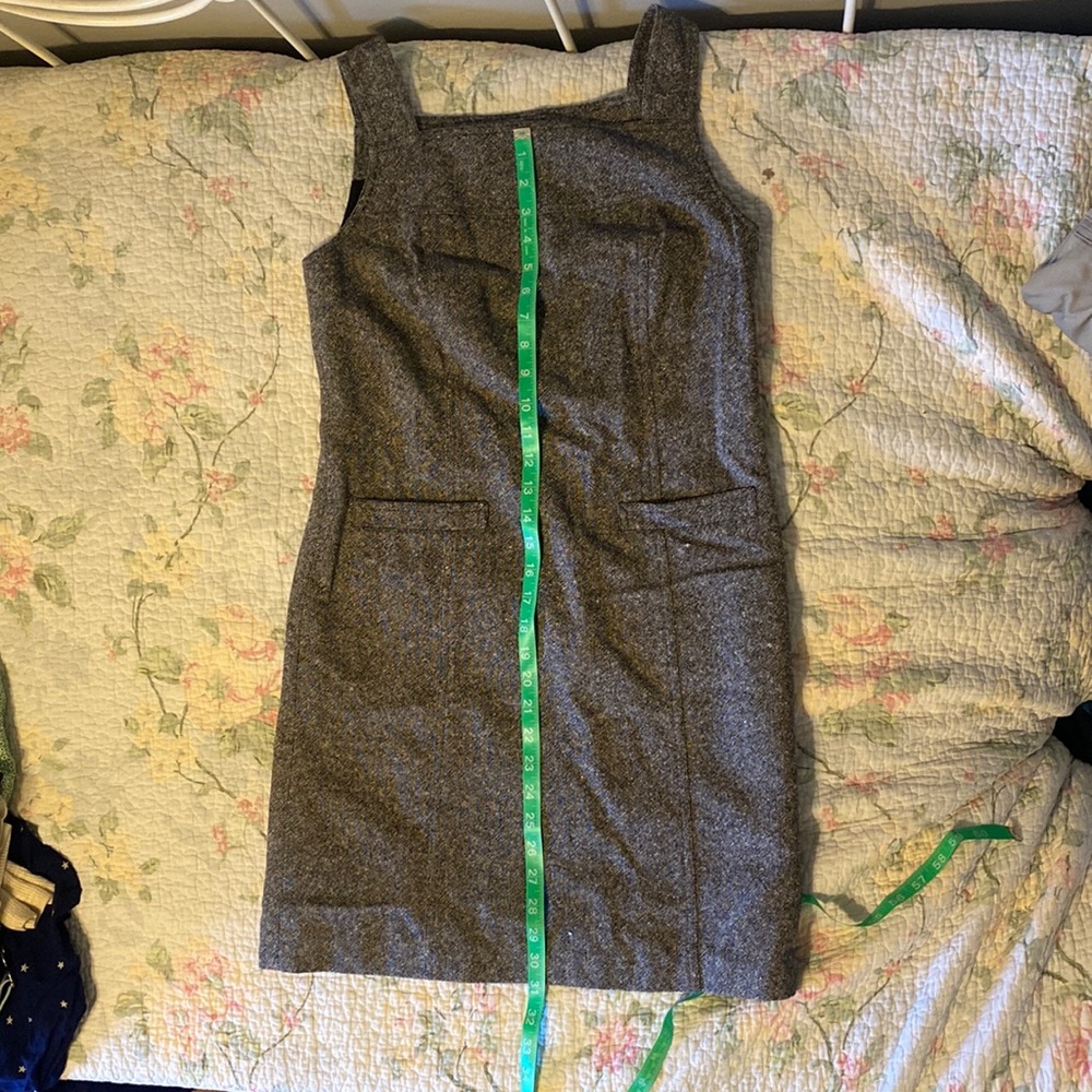Ann Taylor Loft Wool Tweed Dress